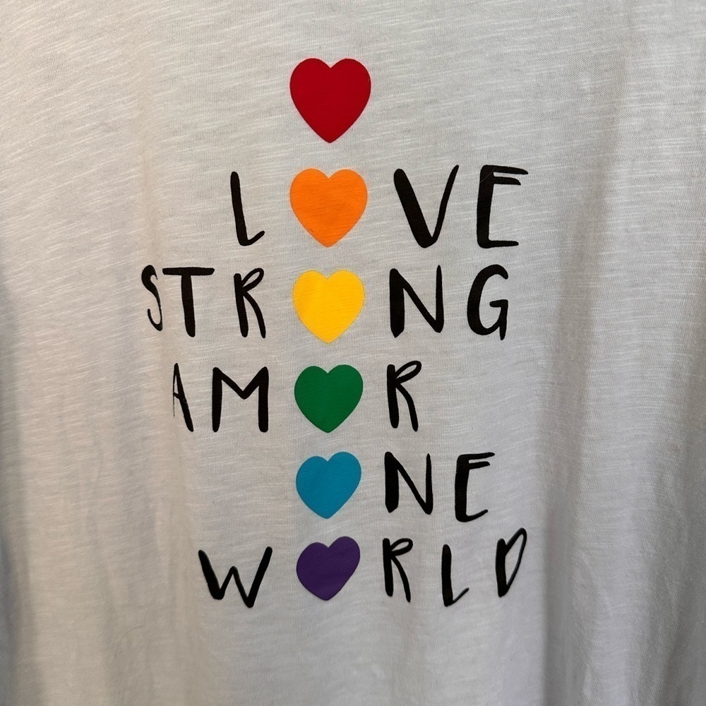 Pride Tee by Feeling Festive - Women’s Size Large Worn Once